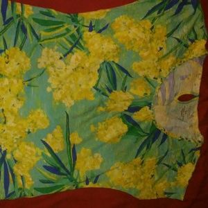 Shirt with flowers
